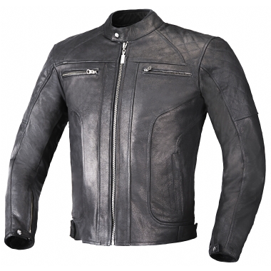Куртка кожаная Armada черный, 4XL