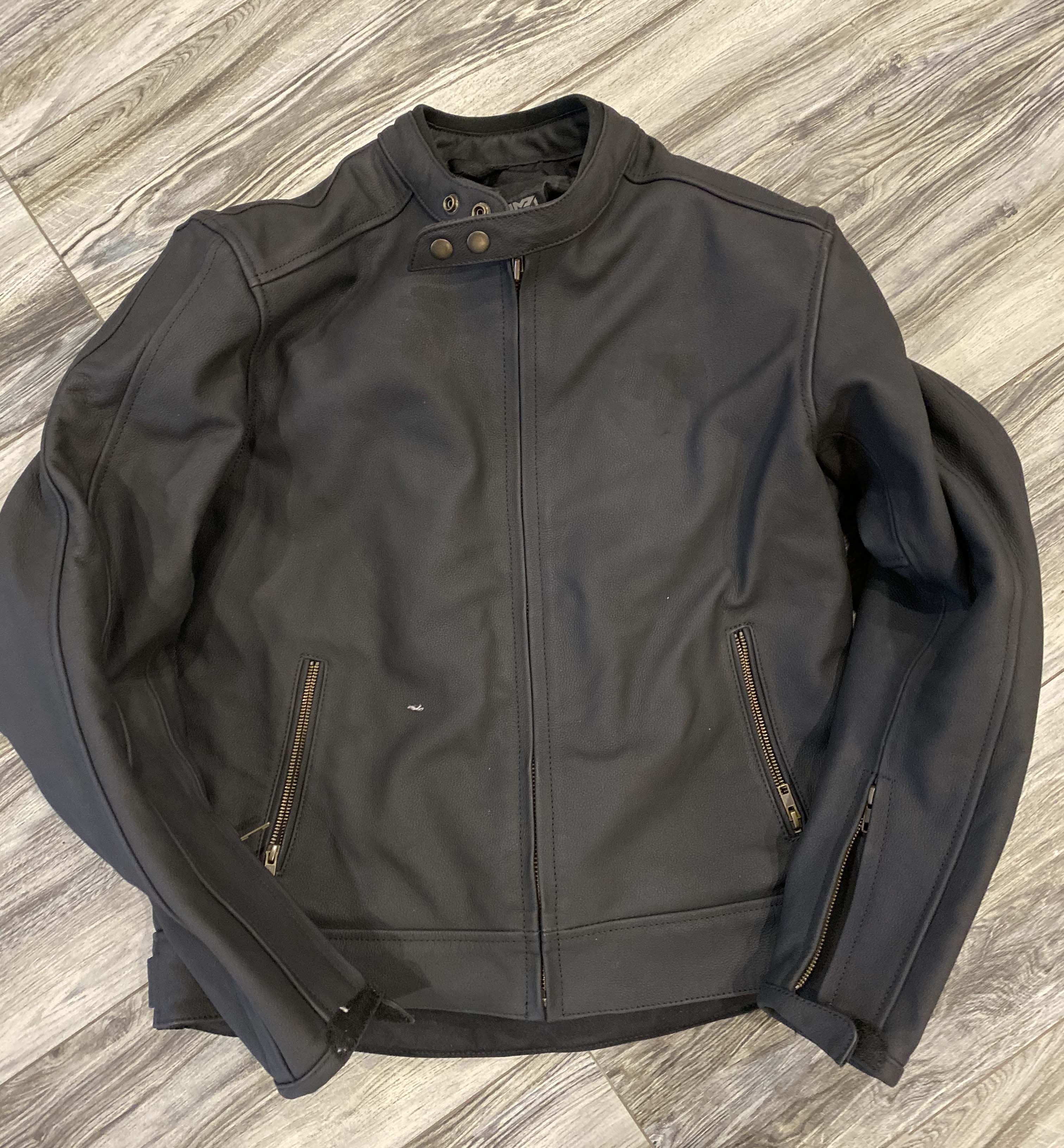 Куртка кожаная CHEASTOR черный, XL