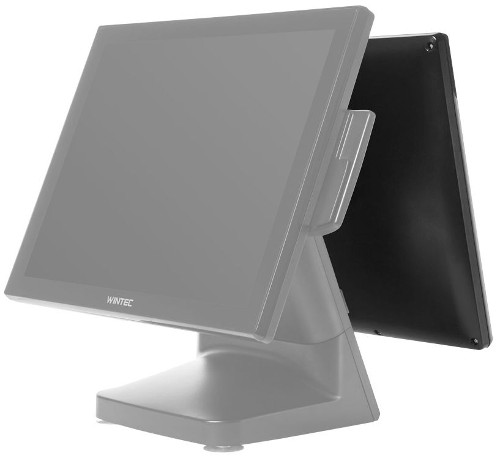 Второй монитор 15" для Wintec Anypos80, Черный (SD-80-150B)