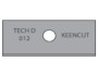 Лезвия KeenCut Tech D .012 Blades (100) CA50-017
