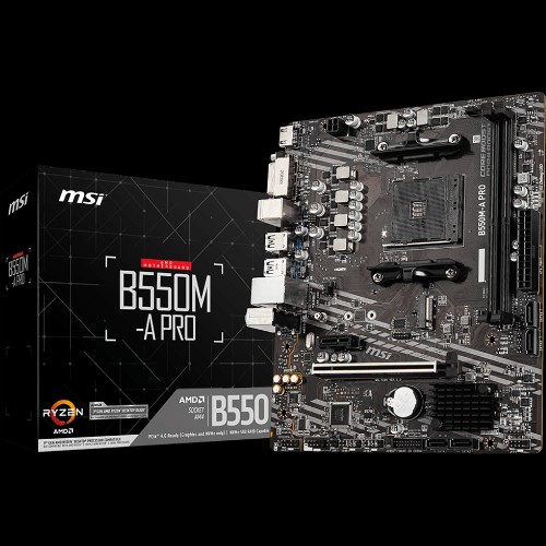Материнская плата MSI B550M-A PRO