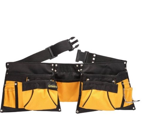 Пояс для инструментов 12 карманов, нейлоновый, STAYER 38610