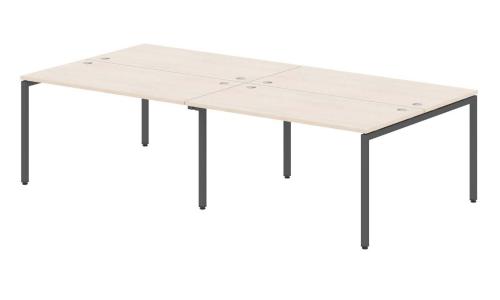 Бенч-система XTEN-S 280x140,  бук тиара/антрацит Бенч-система XTEN-S 280x140,  бук тиара/антрацит