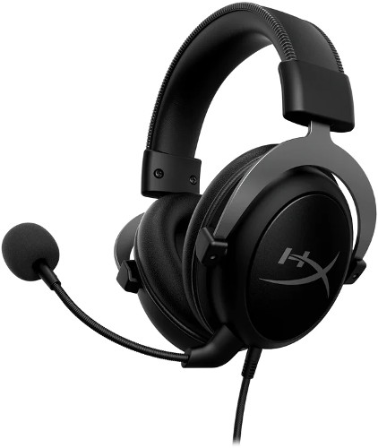 Компьютерная гарнитура HyperX Cloud II, проводная, микрофон, складные, gun metal