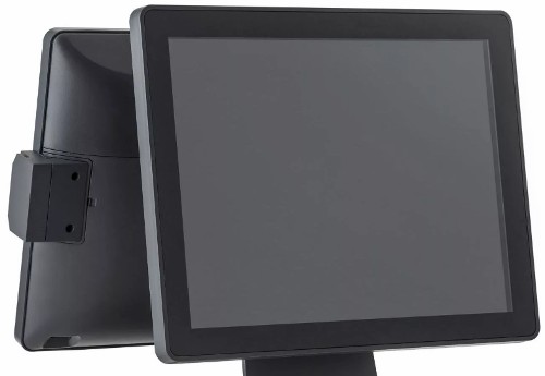 Второй монитор 15" PT для VIVA POS, черный, VGA (с кронштейном)