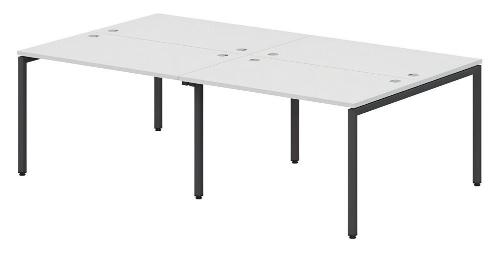 Бенч-система XTEN-S 240x140,  белый/антрацит Бенч-система XTEN-S 240x140,  белый/антрацит