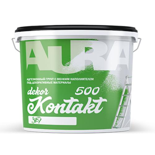 Aura Dekor Kontakt 500 грунт адгезионный с мелким наполнителем, 15 кг