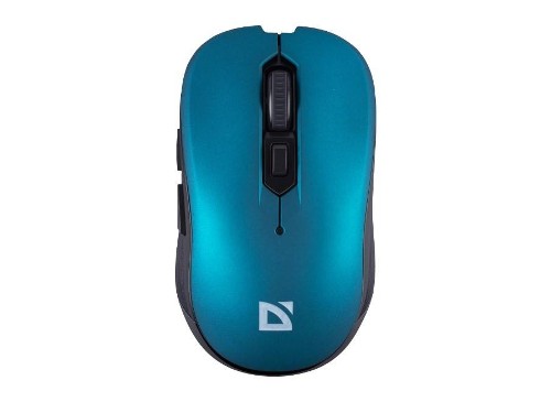 Defender Беспроводная оптическая мышь Gassa MM-105 бирюзов,6D,800-1600dpi,бесшумн
