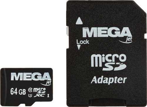 Карта памяти ProMega jet microSDXC UHS-I Cl10 +ад, PJ-MC-64GB