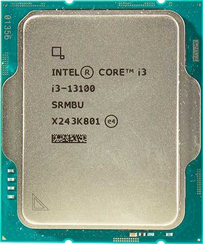Процессор Intel Core i3 13100 LGA1700 OEM (CM8071505092202)