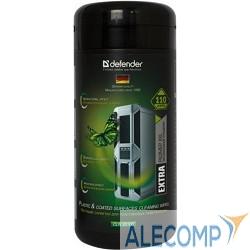 DEFENDER CLN 30100 Pro Влажные чистящие салфетки в пласт. тубе, 110шт., термобонд
