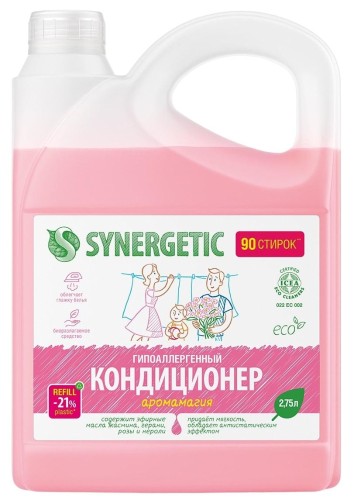 Кондиционер для белья Synergetic Аромамагия 2,75л