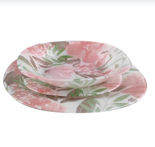 Тарелка десертная 20см FLOWERPAD ROSE V1323