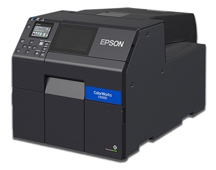 Цветной принтер этикеток Epson ColorWorks C6000Ae с автообрезчиком C31CH76102