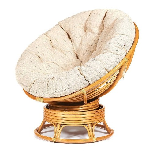 Кресло-качалка PAPASAN с подушкой, honey