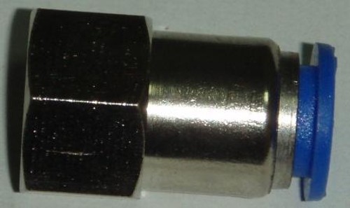 Пневмофитинг цанговый прямой с внутренней резьбой EPCF 10-03 (R3/8")