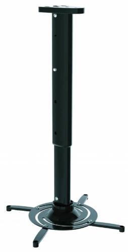 Кронштейн для проектора Cactus черный макс.23кг потолочный поворот и наклон CS-VM-PR05L-BK