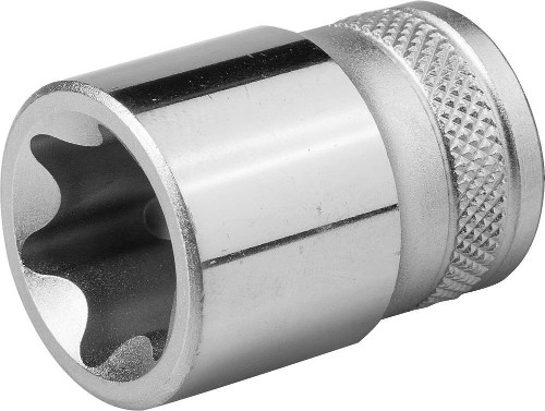 KRAFTOOL E-TORX, 1/2", E22, торцовая головка (27810-22)