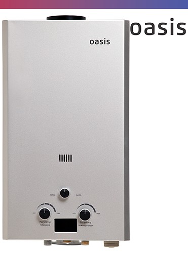 Газовый водонагреватель Oasis OR-24 S стальной