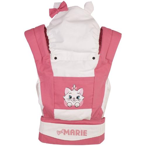 Рюкзак-кенгуру Polini kids Disney baby Кошка Мари, с вышивкой, розовый