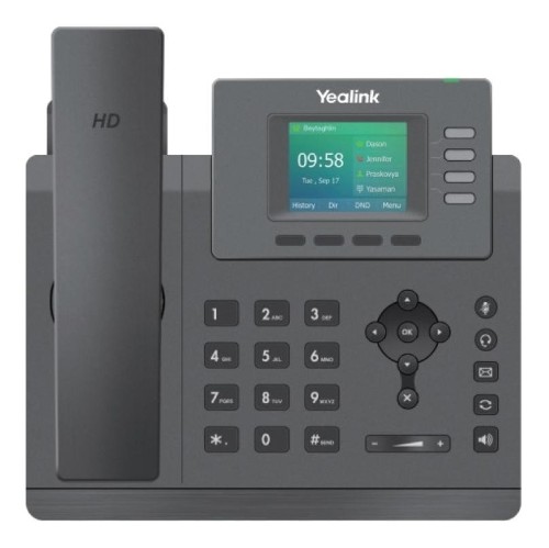 IP-телефон Yealink SIP-T33P, 4 акк., PoE, БП в комплекте