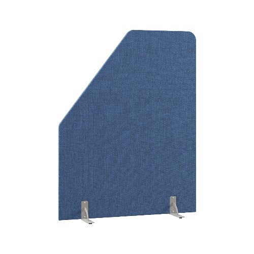 Акустическая перегородка на фетровых опорах RAND RA.S.F-140/180, синий, 1400х28х1800 мм