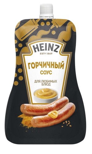 Соус Heinz горчичный ДП 200г