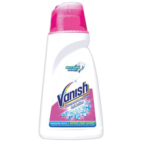 Пятновыводитель 1 л, VANISH (Ваниш) &quot;Oxi Action&quot;, для белой ткани