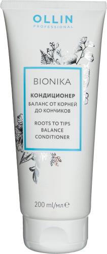 Кондиционер для волос Баланс от корней до кончиков OLLIN BIONIKA 200мл