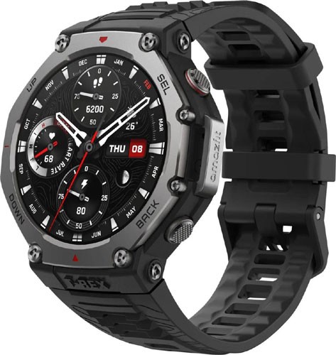 Умные часы и браслет Amazfit A2323 (T-Rex 3) Onyx Black