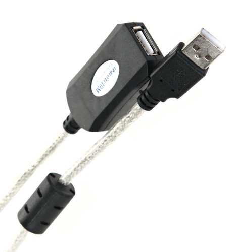 Кабель -адаптер VCOM(VUS7049-10M)USB2.0-repeater,<Am-->Af> 10м