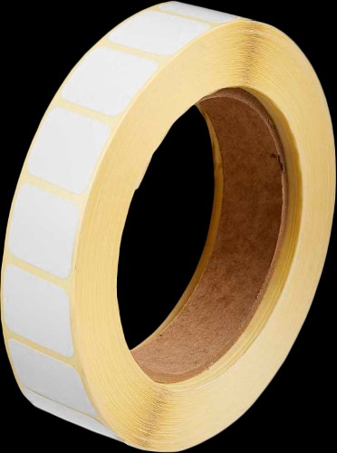 Полипропиленовые этикeтки DATAMATRIX 15 x 15 мм, ППЛ (полипропиленовые), втулка 40 мм, 1 ряд, намотка 2500 шт (30 рулонов)