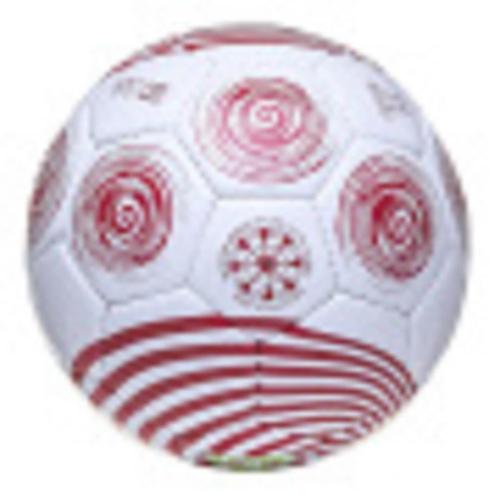 Мяч футбольный ATEMI TARGET, PVC,бел/красн, р.5,р/ш,окруж 68-70,00-00007870