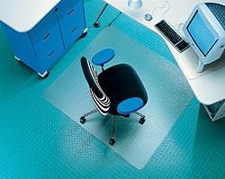 Защитный коврик под компьютерное кресло GLADWORK PVC 0909-O Защитный коврик под компьютерное кресло GLADWORK PVC 0909-O