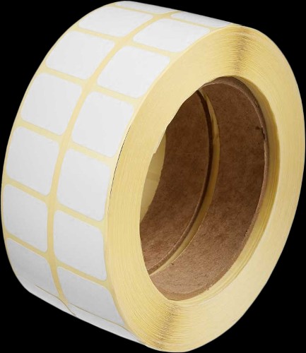 Полипропиленовые этикeтки DATAMATRIX 15 x 15 мм, ППЛ (полипропиленовые), втулка 40 мм, 2 ряда, намотка 5000 шт (30 рулонов)