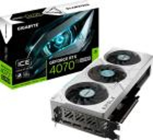 Видеокарта Gigabyte GeForce RTX 4070 Ti SUPER EAGLE OC ICE 16GB (GV-N407TSEAGLEOCICE-16GD)