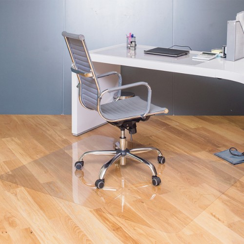 Защитный коврик под компьютерное кресло BRABIX 604847 120х150 см, глянец, 1 мм