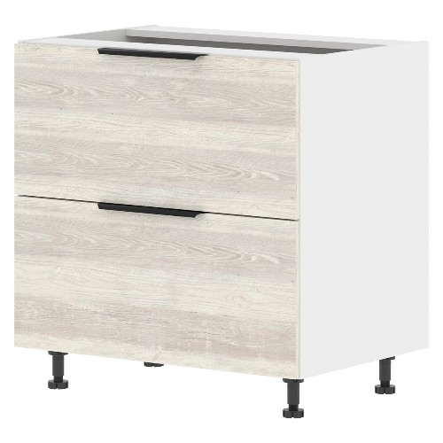 Шкаф напольный с ящиками ALVALINE CORSICA MOB 8082.1, сосна эдмонт/белый, 800х560х820 мм