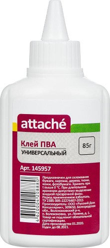 Клей ПВА 85г Attache