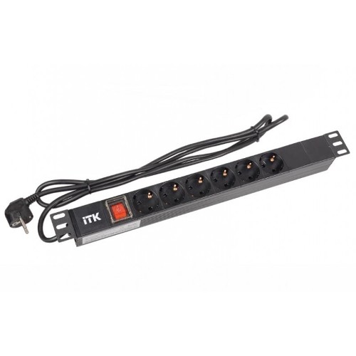 Блок розеток ITK PH12-6D1-P Блок розеток ITK PH12-6D1-P