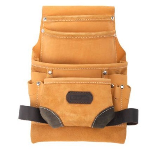 Сумка поясная, натуральная кожа, 10 карманов, KRAFTOOL 1-38531