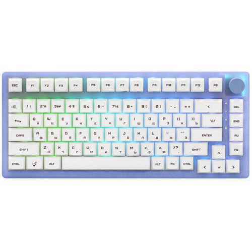 Клавиатура проводная + беспроводная ARDOR GAMING Patron 75 [AG-ZD-Pa83GY-P-HS-G-Sub]