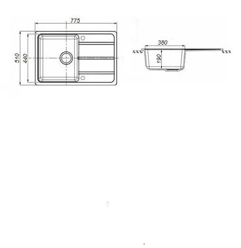 Кухонная мойка NS-23