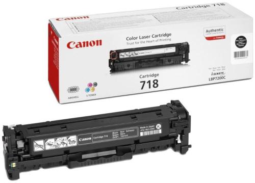 Картридж лазерный Canon 718 2662B002 чер. для LBP-7200/7210 MF8330