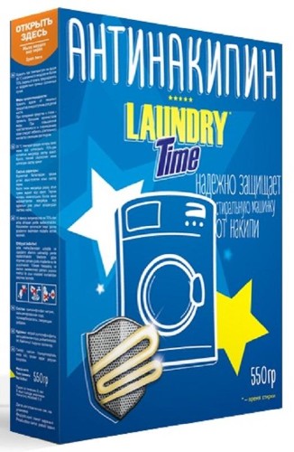 Средство для удаления накипи Laundry Time Антинакипин 550гр