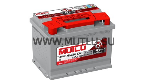 Аккумулятор Mutlu 56019 SFB серия 2