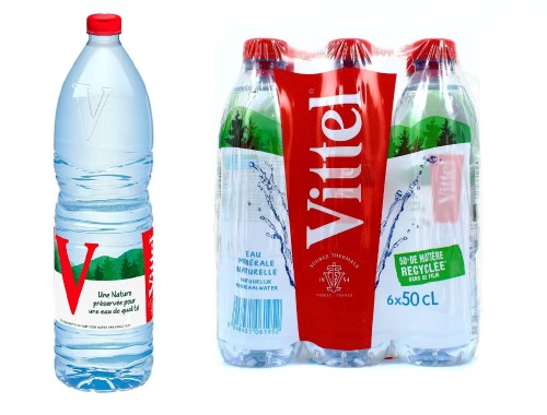 Вода минеральная Vittel столовая питьевая негаз ПЭТ 1,5 л 6шт/уп