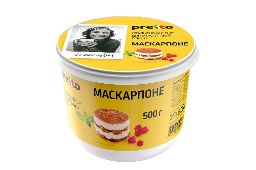 Сыр Маскарпоне Pretto 80% 500 г