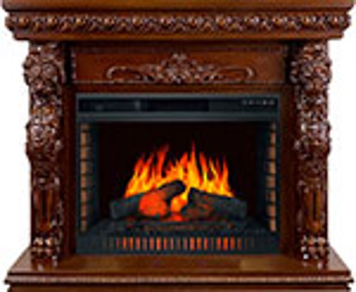 Камин Royal Flame Windsor с очагом Vision 30 EF LED FX, темный дуб