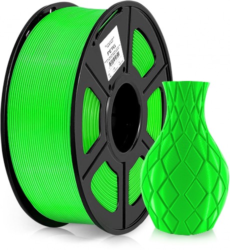 Пластик для 3D-принтера Cactus CS-3D-PETG-1KG-T-GREEN PETG, d1.75 мм, 1 кг, 1 цв. CS-3D-PETG-1KG-T-GRE